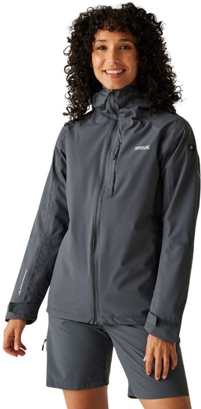 Birchdale II - Damesjas - Waterdicht - Polyester Stretch - Met Capuchon