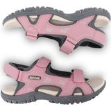 Regatta - Haris - Sandalen - Zwart - Synthetisch Leer - Verstelbare Bandjes