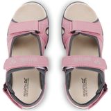 Regatta - Haris - Sandalen - Zwart - Synthetisch Leer - Verstelbare Bandjes