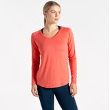 Dare 2B - Discern - Damestrui - V-hals - Q-Wic Plus - Sneldrogend - Gerecycled Polyester