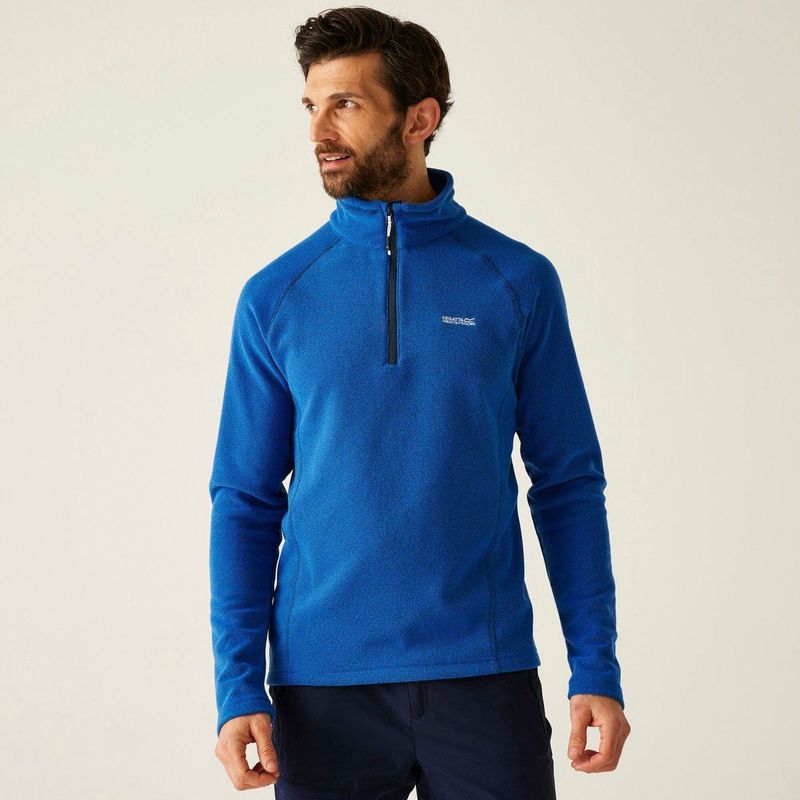 Regatta - Fleece Heren - Hiking Kenger - Zacht Fleece - Half-Zip Kraag