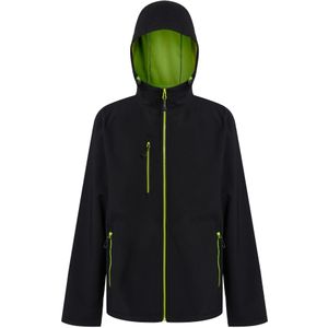 Regatta - Softshell Jack - Zwart - Polyester - Waterafstotend, Windbestendig
