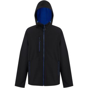 Regatta - Navigate - Softshell Jas - Zwart - Waterafstotend, Windbestendig, 2-laags