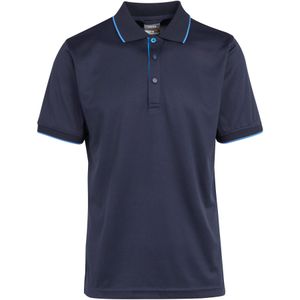 Regatta Heren Navigate Poloshirt met Korte Mouwen (Marine / Frans Blauw)