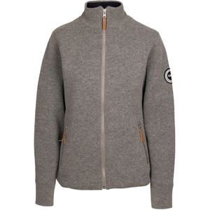 Trespass - Tinahely - Fleecejack - Mergel - Lange Mouwen - Volledige Ritssluiting