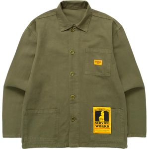 Service Works - Canvas Chore Shirt - Olive - Blouse