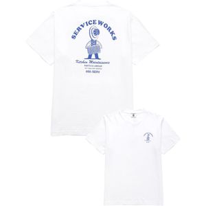 Service Works - Maintenance Tee - T-shirt - Wit