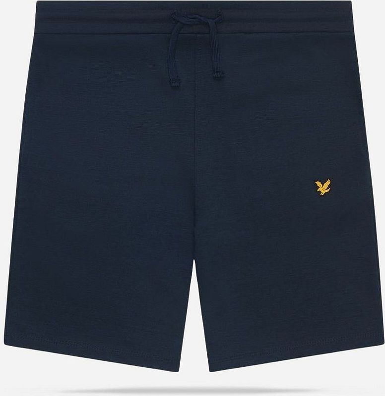 Lyle & Scott - Brushback Fleece Shorts - Marineblauw - Korte Broeken