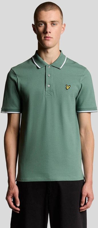 Lyle & Scott - Tipped Polo Shirt - Polo Shirt - Groen