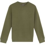 Lyle & Scott - Jongens sweater - Maat 8/9 - Jongens - Khaki -