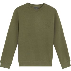 Lyle & Scott - Jongens sweater - Maat 8/9 - Jongens - Khaki -