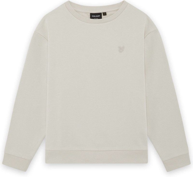 Lyle & Scott - Heavy Weight Drop Shoulder Crew Neck - Hoodie - Beige