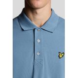 Lyle & Scott - Plain Shirt - Polo - Ocean Sky