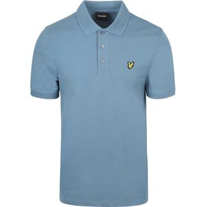 Lyle & Scott - Plain Shirt - Polo - Ocean Sky