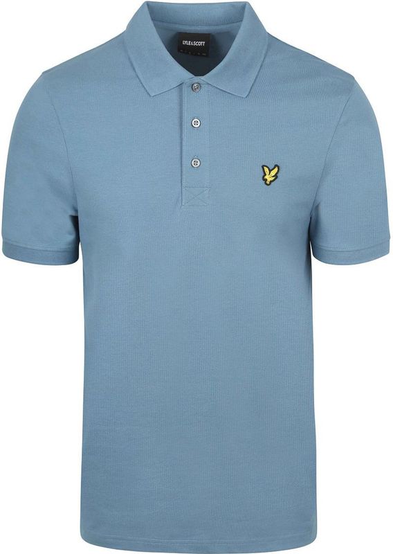 Lyle & Scott - Plain Shirt - Polo - Ocean Sky