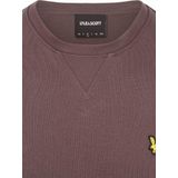 Lyle & Scott - Crew Neck - Trui - Espresso - 100% Katoen - Regular Fit