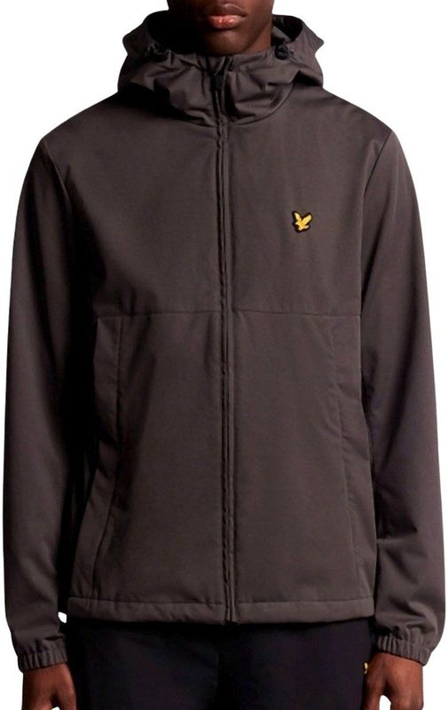 Lyle & Scott - Sport Windbreaker - Grijs - Full Zip Hooded Jas - Heren