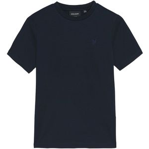 Lyle & Scott - T-shirt - Marineblauw - Jongens - Katoen