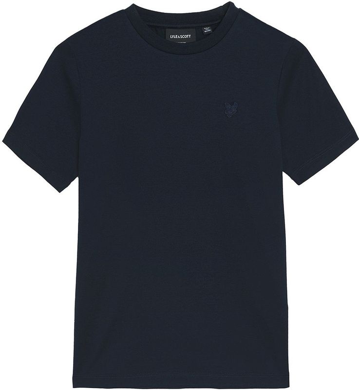 Lyle & Scott - T-shirt - Marineblauw - Jongens - Katoen