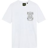 Lyle & Scott - Sunshine Inn Graphic - T-Shirt - Wit - Regular Fit