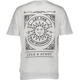 Lyle & Scott - Sunshine Inn Graphic - T-Shirt - Wit - Regular Fit