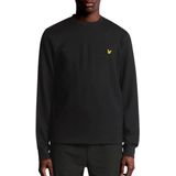 Lyle And Scott - Crew Neck Fly Fleece - Casual Sweater - Zwart