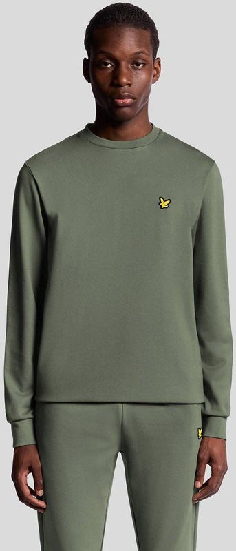 Lyle & Scott - Crew Neck Fly Fleece - Sweater - Groen