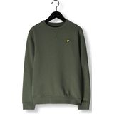 Lyle & Scott - Crew Neck Sweatshirt Boys - Olijf - Sweater