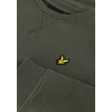 Lyle & Scott - Crew Neck Sweatshirt Boys - Olijf - Sweater