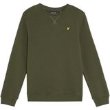 Lyle & Scott - Crew Neck Sweatshirt Boys - Olijf - Sweater