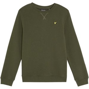 Lyle & Scott - Crew Neck Sweatshirt Boys - Olijf - Sweater
