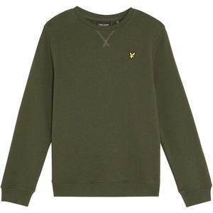 Lyle & Scott - Crew Neck Sweatshirt Boys - Olijf - Sweater