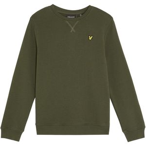 Lyle & Scott - Crew Neck Sweatshirt Boys - Donkergroen - Sweater