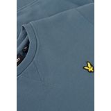 Lyle en Scott - Sweater - Future Blue - Katoen - Logo Embleem