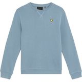 Lyle en Scott - Sweater - Future Blue - Katoen - Logo Embleem