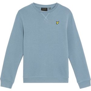 Lyle en Scott - Sweater - Future Blue - Katoen - Logo Embleem