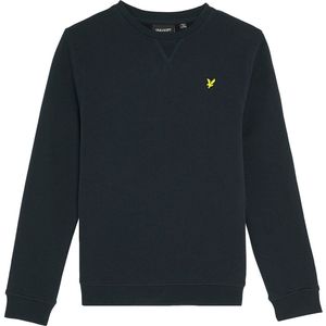 Lyle & Scott - Brush Back Crew Neck Sweatshirt - Donkerblauw - Trui