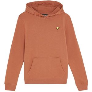 Lyle & Scott Pullover Hoodie Boys Truien & Vesten Jongens - Sweater - Hoodie - Vest- Bruin - Maat 128/134