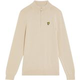 Lyle & Scott - 1/4 Zip Jumper - Trui - Creme