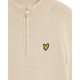 Lyle & Scott - Trui - Katoen - Korte Rits - Geribbelde Afwerkingen