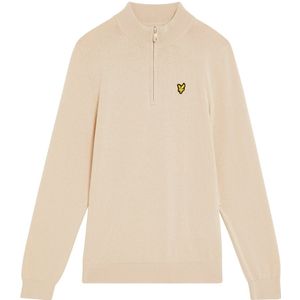 Lyle & Scott - 1/4 Zip Jumper beige - Beige - Maat 104