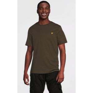 Lyle & Scott - T-shirt - Olijfgroen - Korte Mouwen - Ronde Hals
