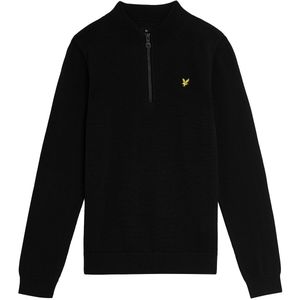 Lyle & Scott - 1/4 Zip Jumper - Trui - Zwart