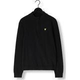 Lyle & Scott 1/4 Zip Jumper Truien & Vesten Jongens - Sweater - Hoodie - Vest- Zwart - Maat 110/116