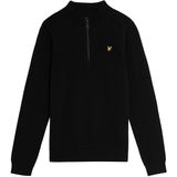 Lyle & Scott 1/4 Zip Jumper Truien & Vesten Jongens - Sweater - Hoodie - Vest- Zwart - Maat 110/116