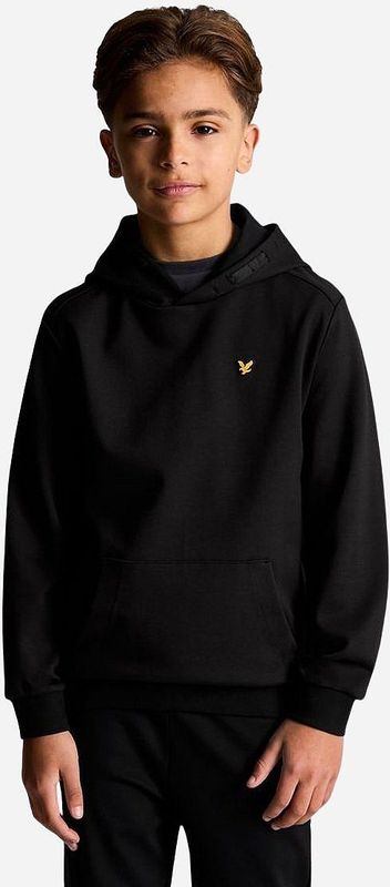Lyle & Scott - Brushback Fleece Hoodie - Zwart - Voor Jongens