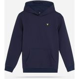 Lyle & Scott - Brushback Fleece Hoodie - Marineblauw - Jongens