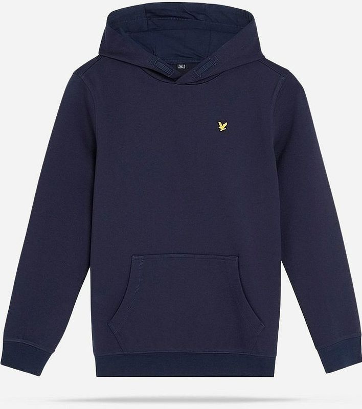 Lyle & Scott - Brushback Fleece Hoodie - Marineblauw - Jongens