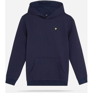 Lyle & Scott - Brushback Fleece Hoodie - Marineblauw - Jongens