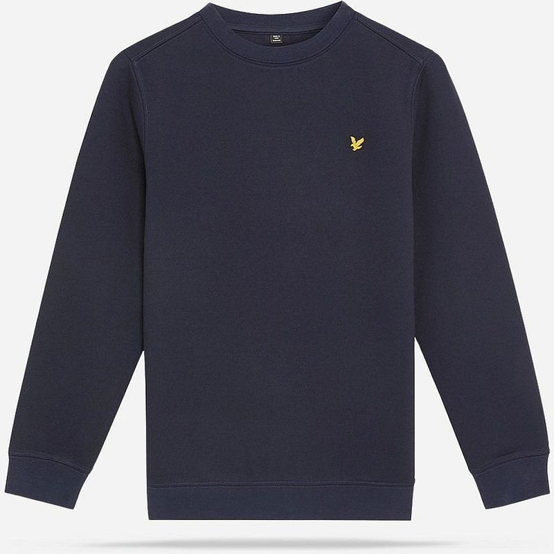 Lyle & Scott - Brushback Fleece - Sweatshirt - Marineblauw